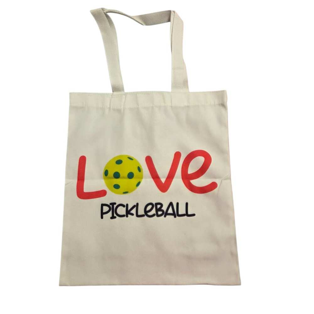 🔥 BUNDLE DEAL: 3/$25 OR 5/$50 Tote Bag One Size Beige Red Love Pickleball